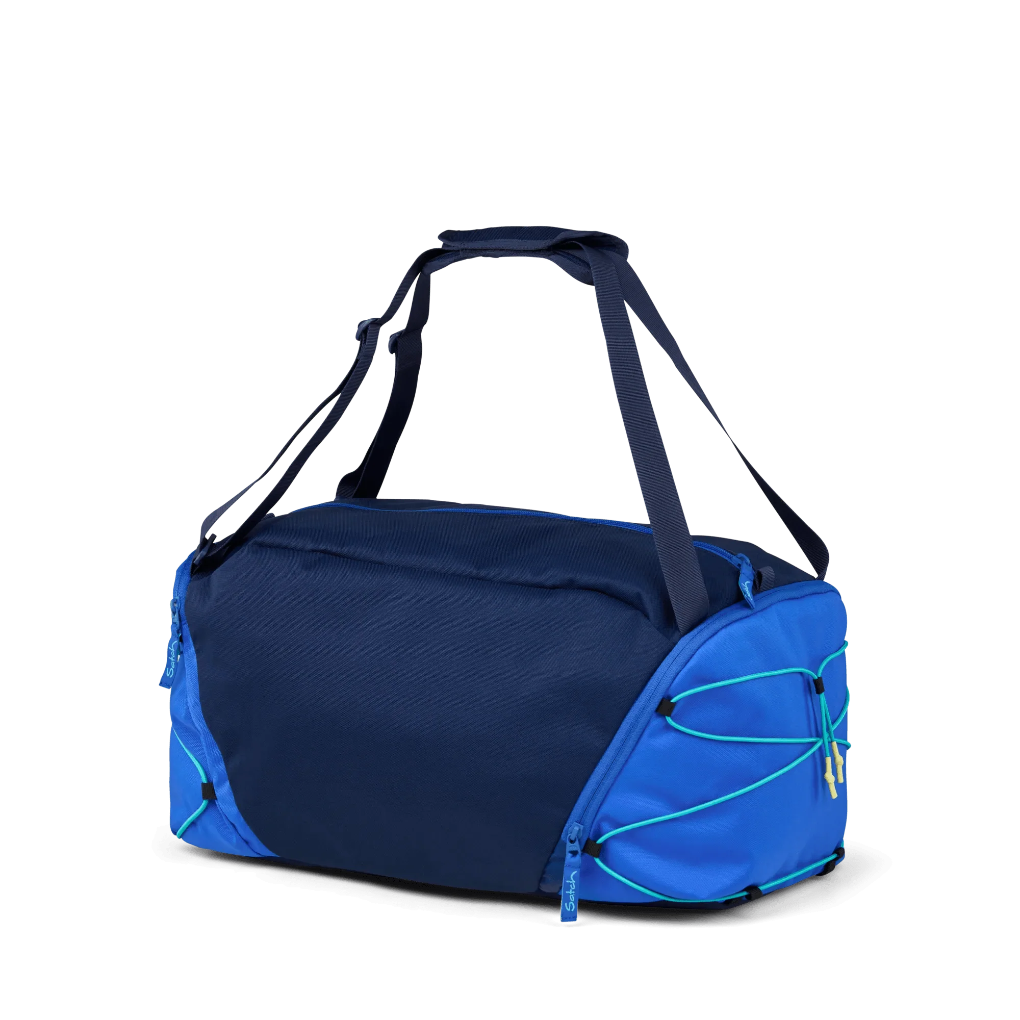 Duffle Bag Crossed Blue