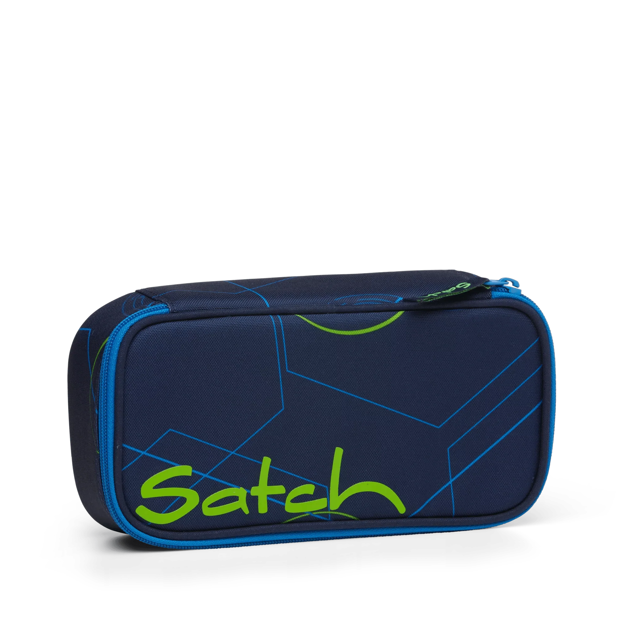 Pencil Box Blue Tech