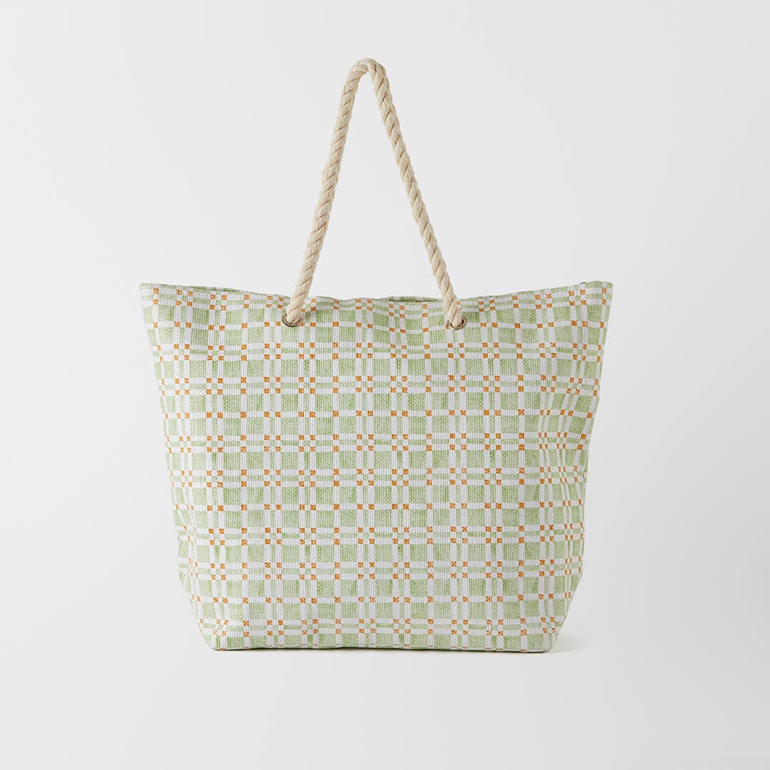 Quincy Tote Bag With Rope Handles
