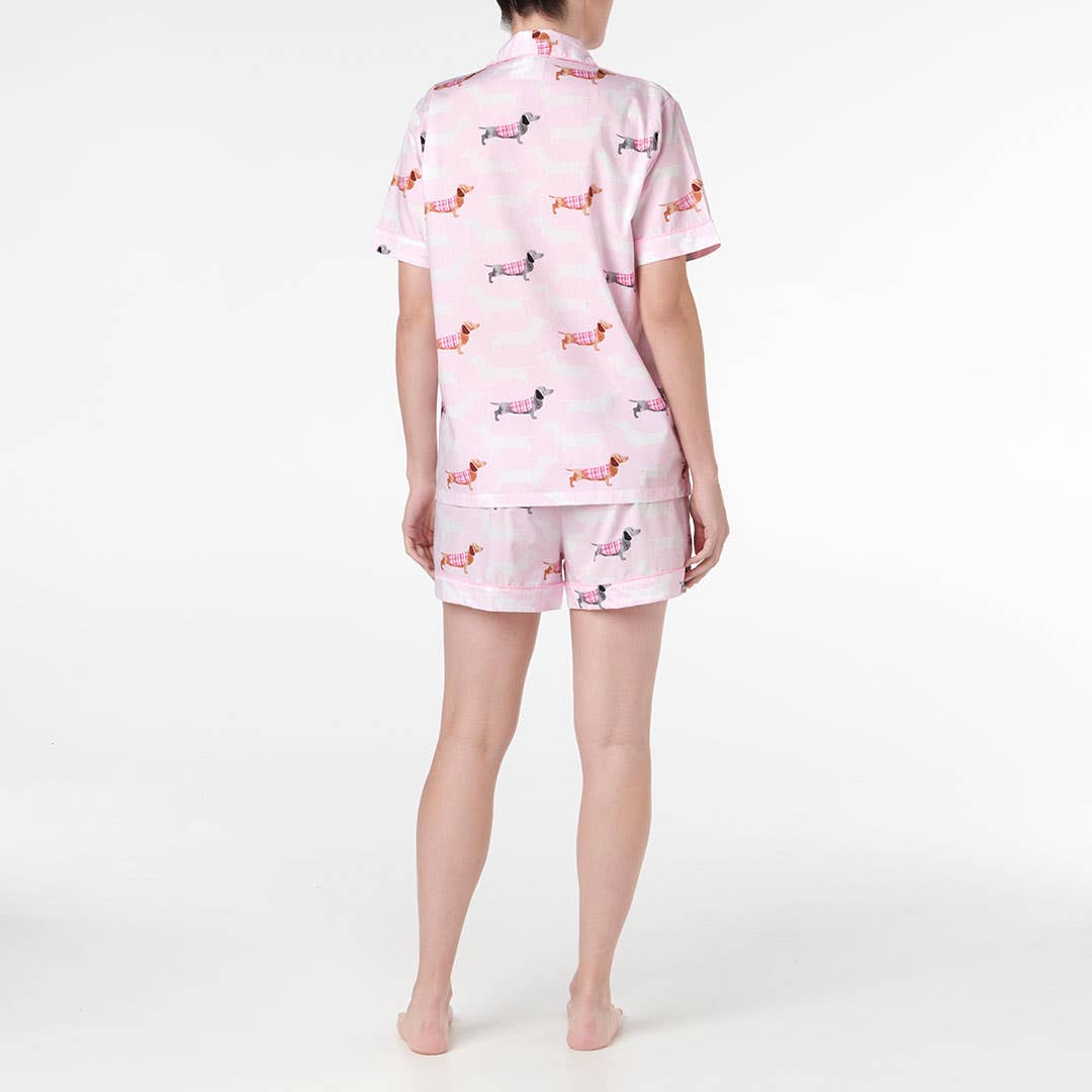 Dachsie Cotton Pyjamas Set