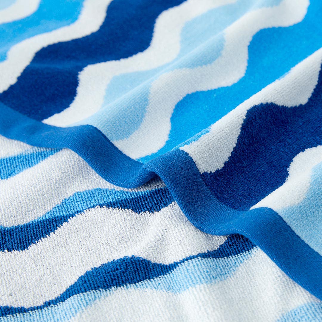 Wavy Days Beach Towel