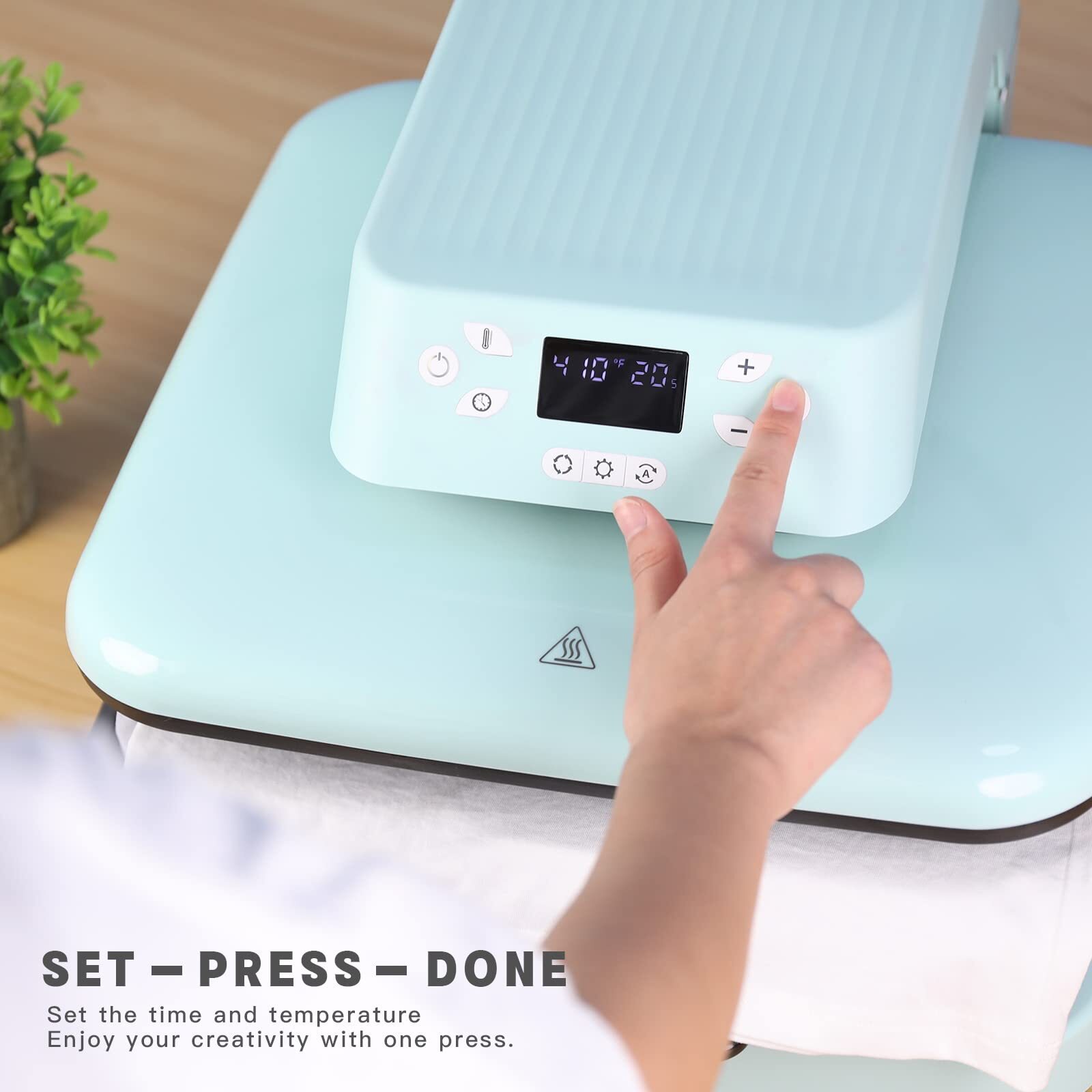 👕🥼The Heat Press with Auto Pressure Exertion🎁Buy 2 Get Free Shipping.
