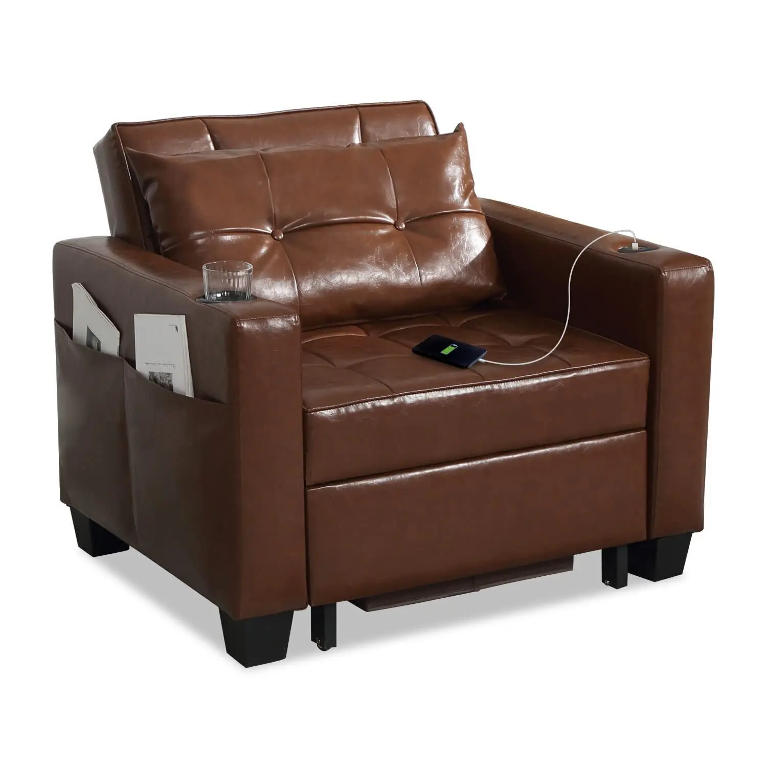 🔥Limited Stock Alert - Futon Chair Bed Convertible Chair