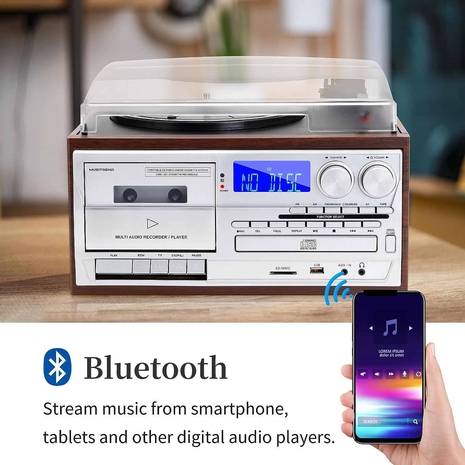 Limited time promotion 9 in 1 music player
