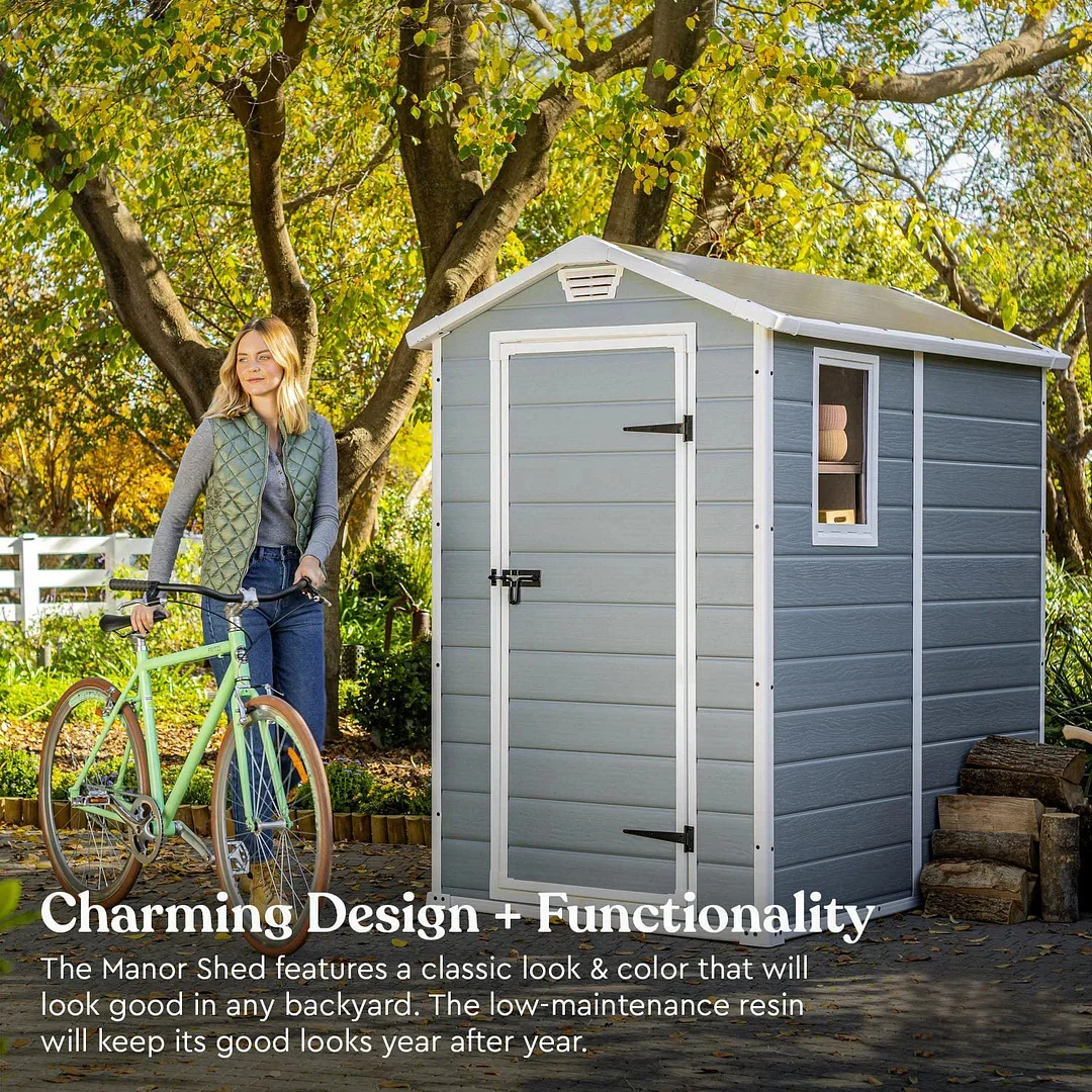 💥Clearance Sale 💥Resin Outdoor Storage Shed Kit
