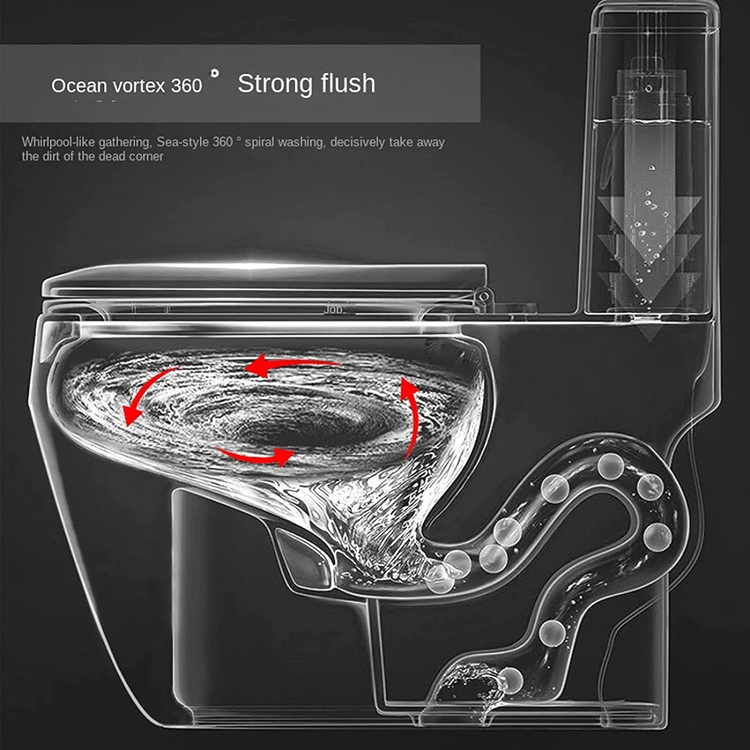 📣💥Super Discount🔥Gold Ceramic Toilet