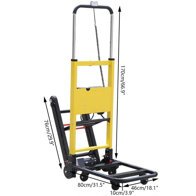 330LBS Capacity Folding Stair Climber Cart