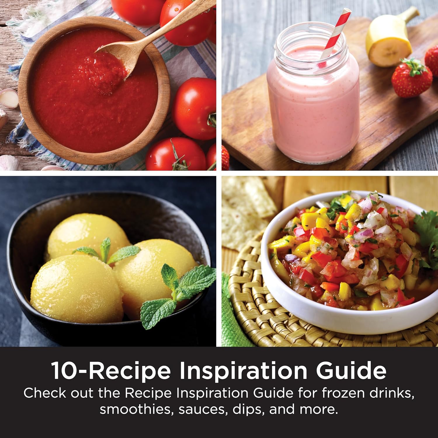 Ninja BL610 Professional 72 Oz Countertop Blender with 1000-Watt Base and Total Crushing Technology for-Smoothies, Ice and Frozen Fruit, Black