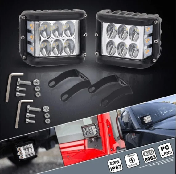 ⏰Last Day Promotion 59% OFF - Car Dual Sides LED Dual Color Light