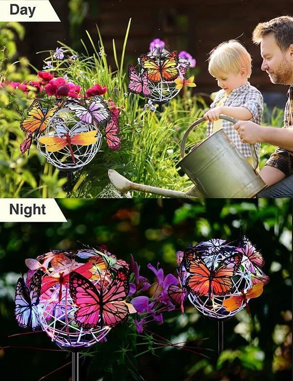 🦋BUY 1 GET 1 FREE - Solar Butterfly Stake Lights 🦋