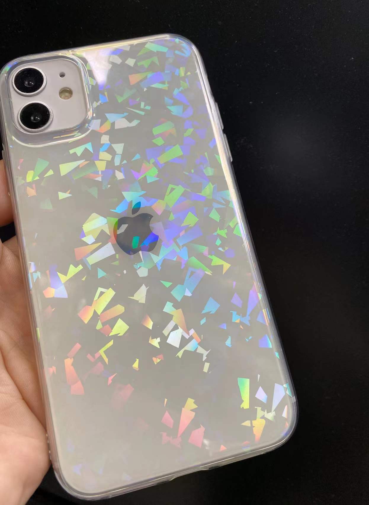 Clear Love Heart Case For iPhone