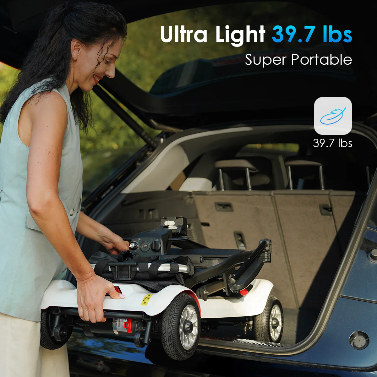 Paiseec Lightweight Mobility Scooter D3