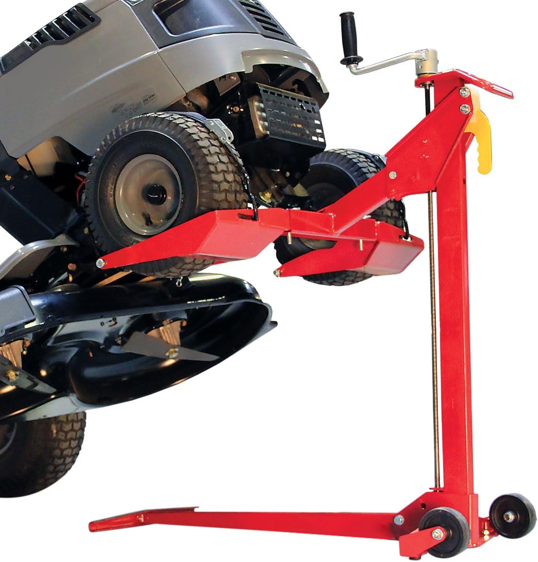 🎁Year-end sale 80% off🎉Riding Lawn Mower Lift, 450lb Lifting Capacity