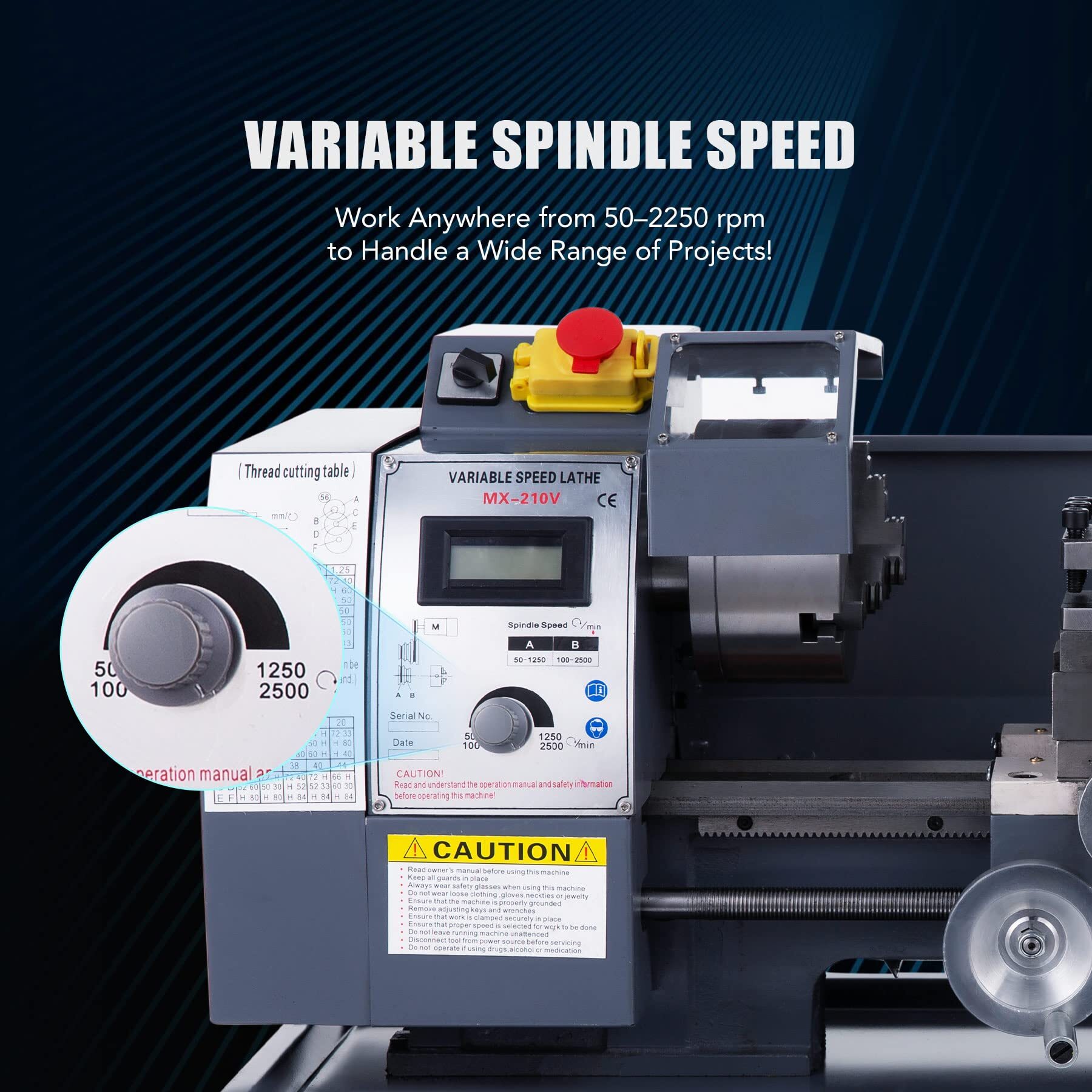 🎄Offre spéciale de Noël 2023 maintenant🎄Mini tour à métaux automatique 8