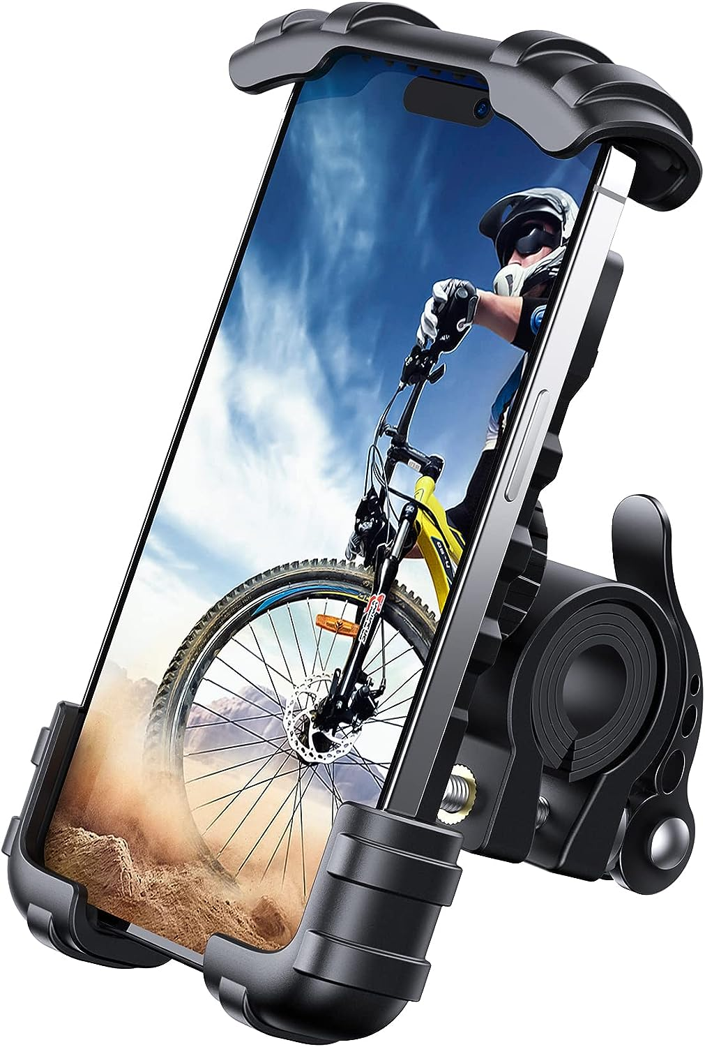 Pince de téléphone portable pour guidon de moto