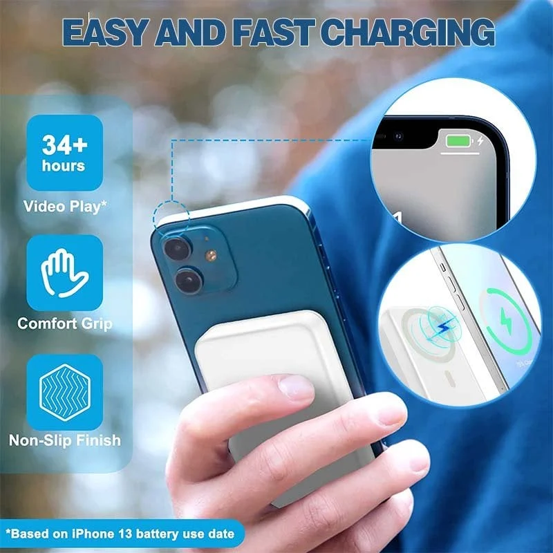 🔥Big Promotion🎉Portable Wireless Magnetic Power Bank