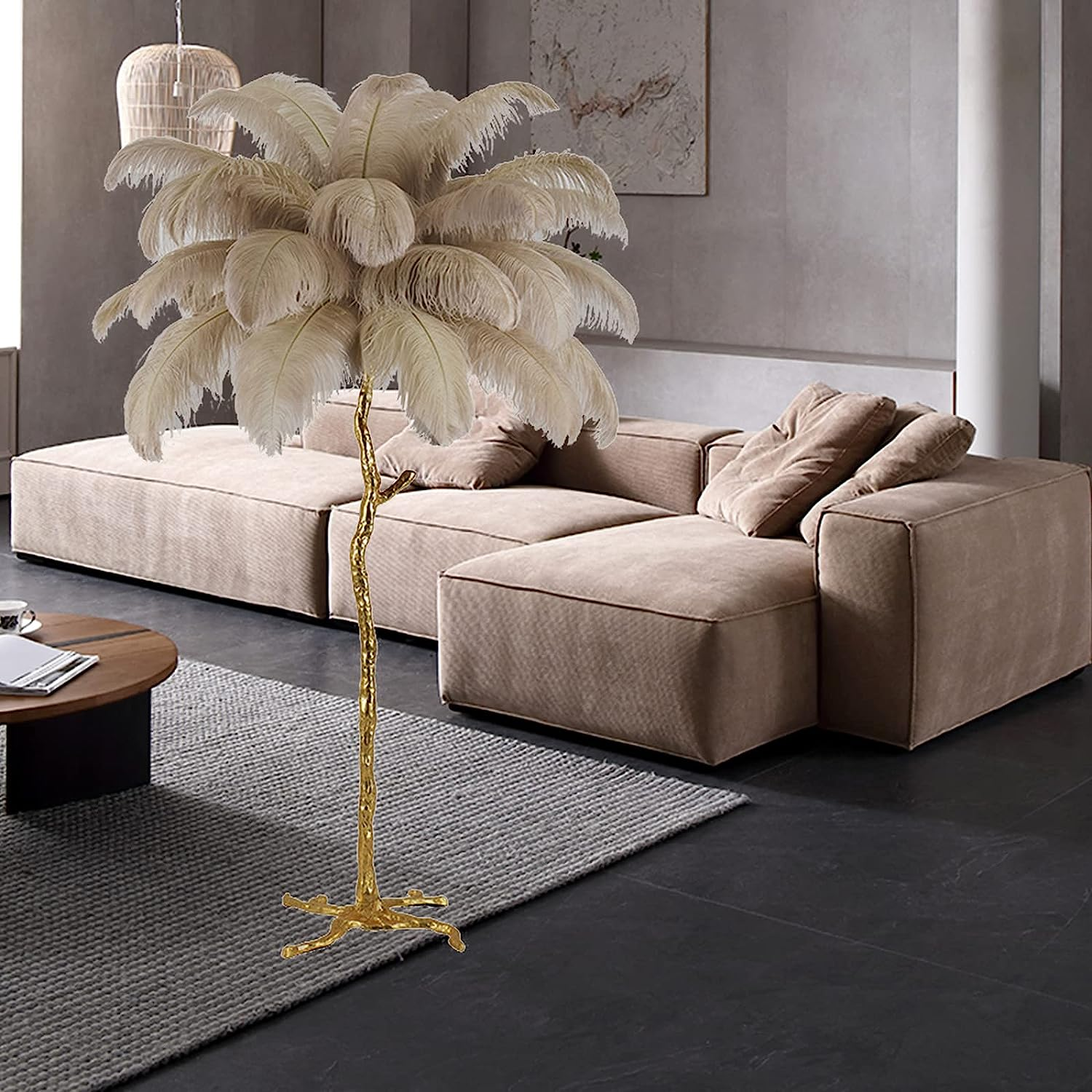 🔥Today's Specials🔥OSTRICH FEATHER FLOOR LAMPS