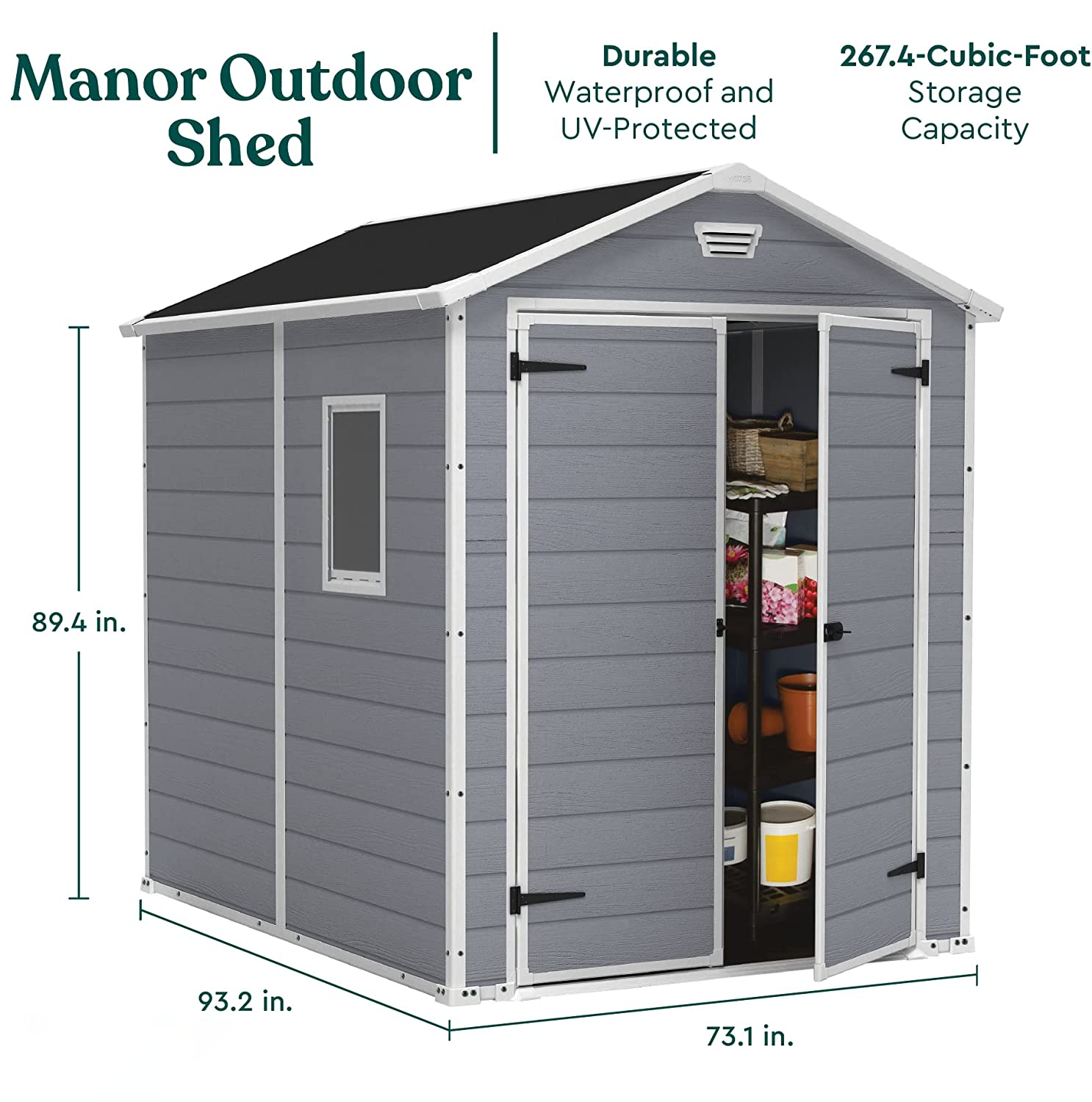 💥Promotional Items💥Resin Outdoor Storage Shed Kit