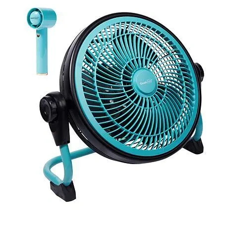 Last Day for Clearance, Buy 2 Get 2 Free✨ Cordless 24 Hour Outdoor Fan （Rechargeable Floor Fan）