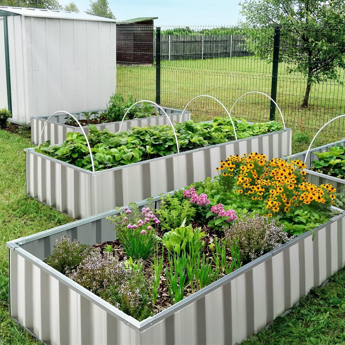 💥Today's Clearance Sale💥Galvanized Raised Garden Bed