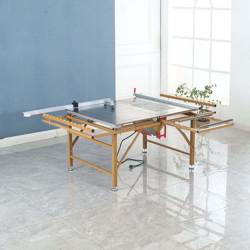 💥Offre spéciale d'été 2023 maintenant💥BLWJ100B - Scie circulaire pour le travail du bois, scie à table coulissante