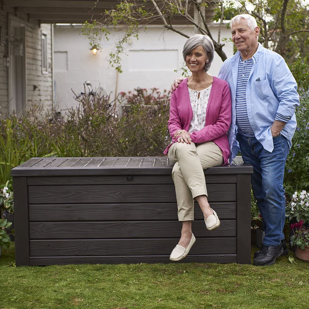 🔥Clearance Sale🔥150 Gallon Resin Large Deck Box