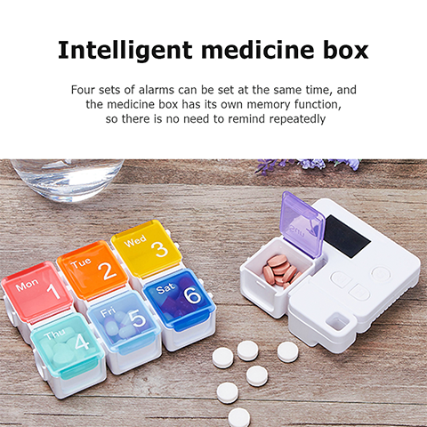 Electronic medicine storage box