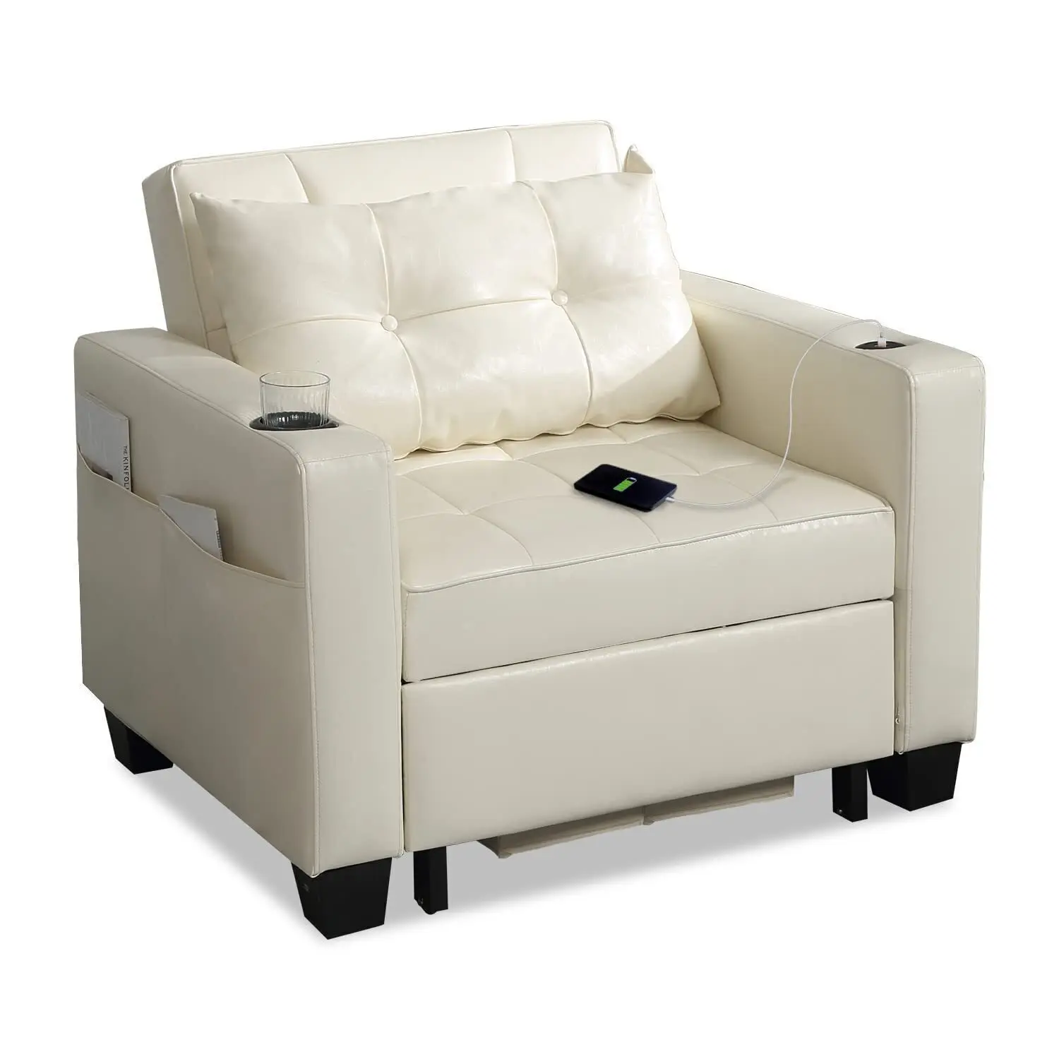 🔥Limited Stock Alert - Futon Chair Bed Convertible Chair