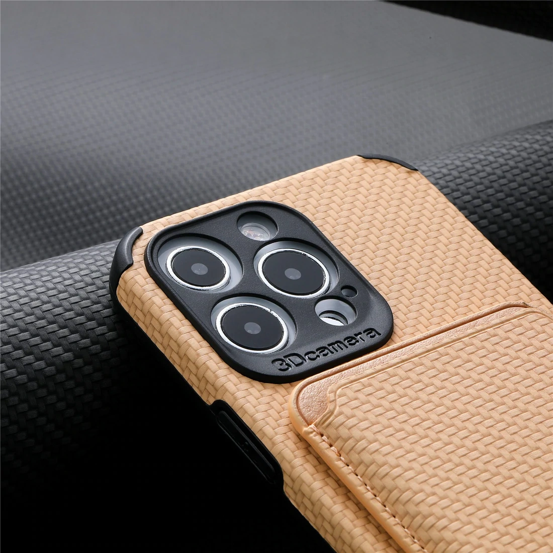 High quality carbon fiber phone case with Magsafe card holder