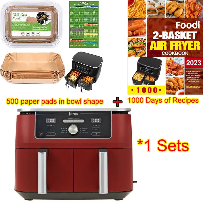 🔥Clearance Sale 🔥 XL 2-Basket Air Fryer with 6 Functions
