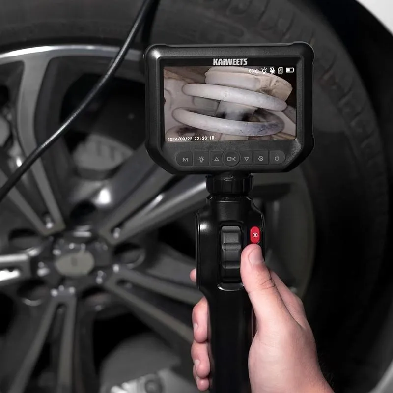 Industrial Endoscope Borescope Camera with 5FT Semi-Rigid Cable Detecting Tools (Buy 2 Freeshipping)