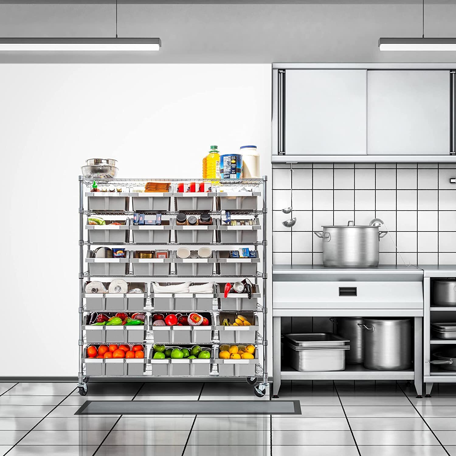 Multifunctional oversized storage rack