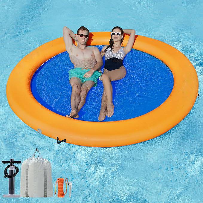 🏖️Today's Specials👙Portable Inflatable Outdoor Water Floating Mat