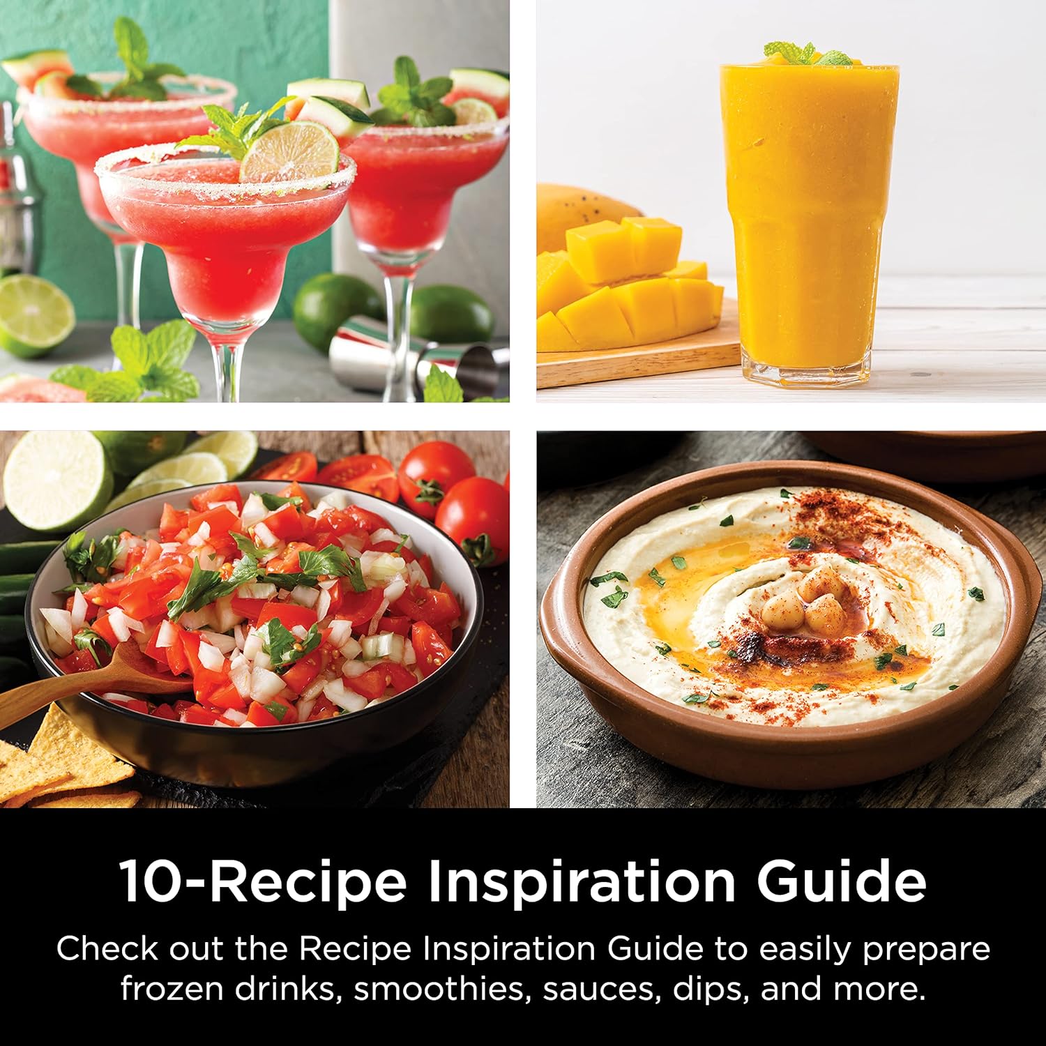 Ninja BL610 Professional 72 Oz Countertop Blender with 1000-Watt Base and Total Crushing Technology for-Smoothies, Ice and Frozen Fruit, Black