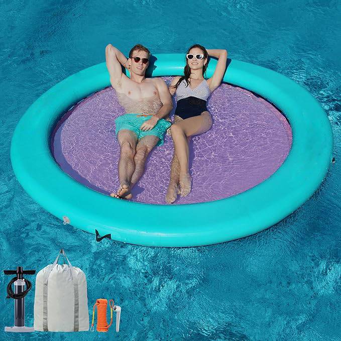🏖️Today's Specials👙Portable Inflatable Outdoor Water Floating Mat