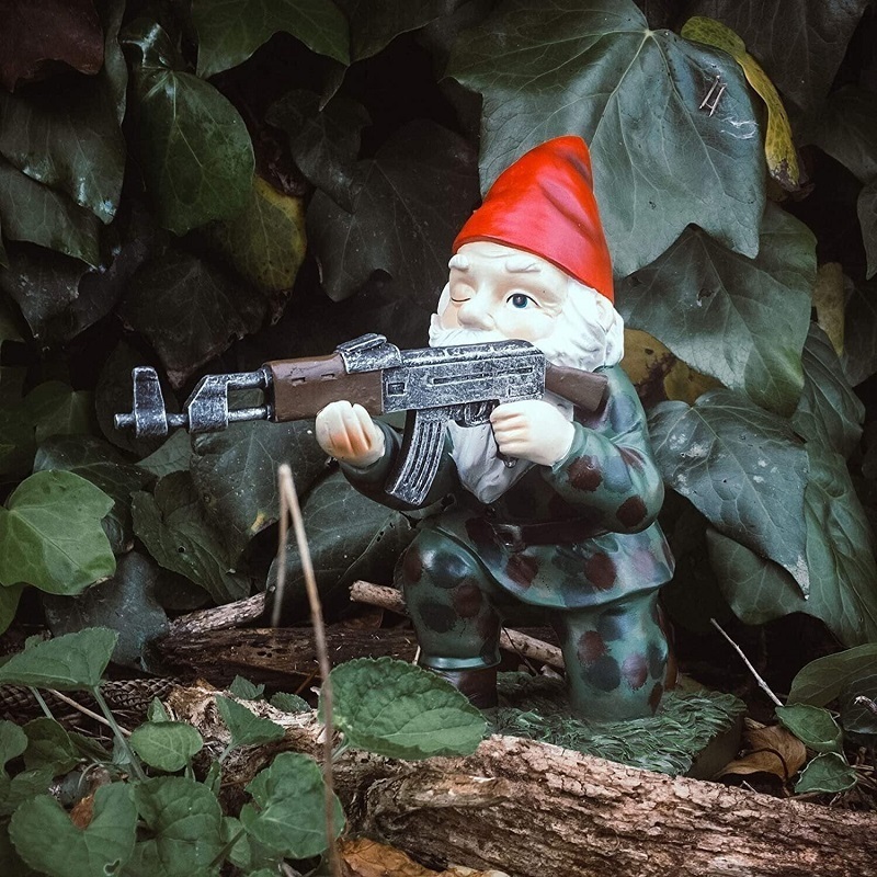 🔥Army Garden Gnome Statue🔥