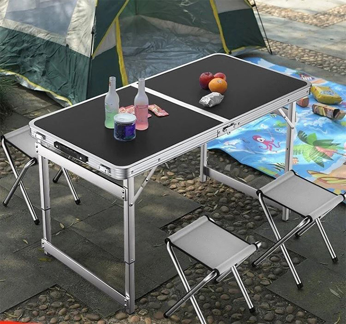 🔥Last few days days 49% off 🔥Outdoor folding portable picnic table and chairs