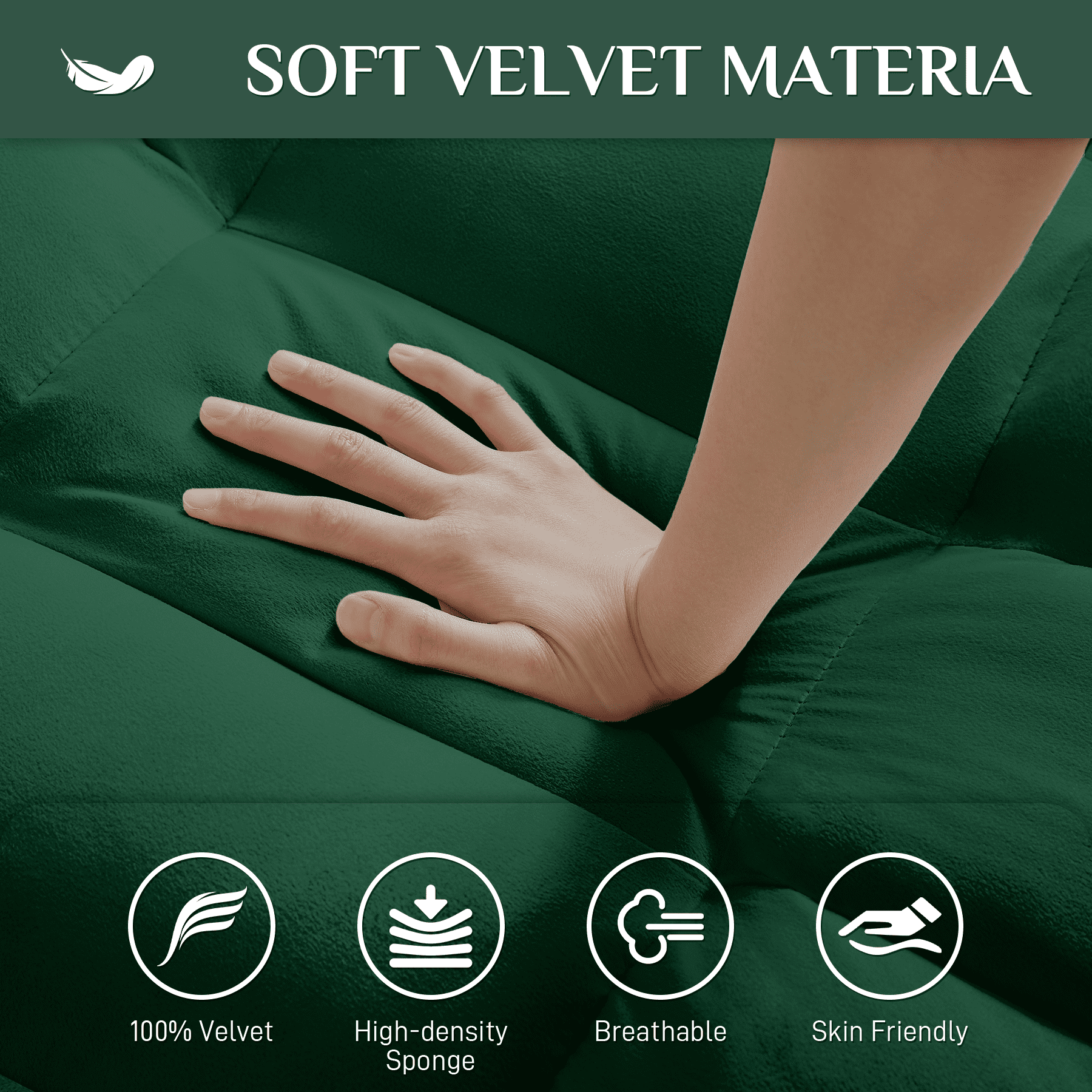 📢 New Year Sale✨Metal Twin 3 in 1 Convertible Sleeper Sofa Couch with Pullout Bed