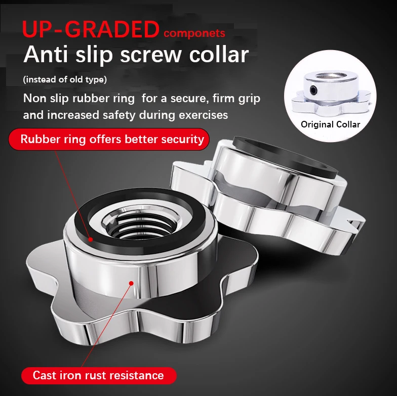 🎁Christmas promotion🎄50kgs Adjustable Barbell Dumbbells Set