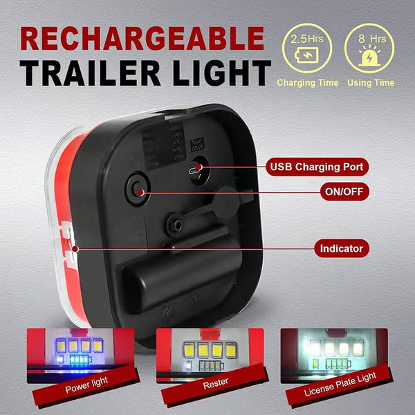 🔥Last Day 70% OFF-✨Wireless Trailer Lights