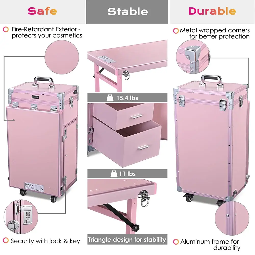 Rolling Manicure Table Trolley🎁Buy 2 Get Free Shipping.