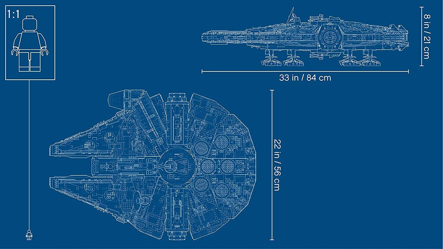 LEGO Star Wars Millennium Falcon, UCS Set for Adults