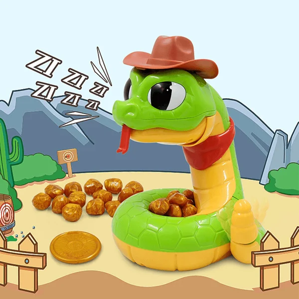 (🔥Black Friday Sale-50% Off) Electric tricky and scary rattlesnake toy