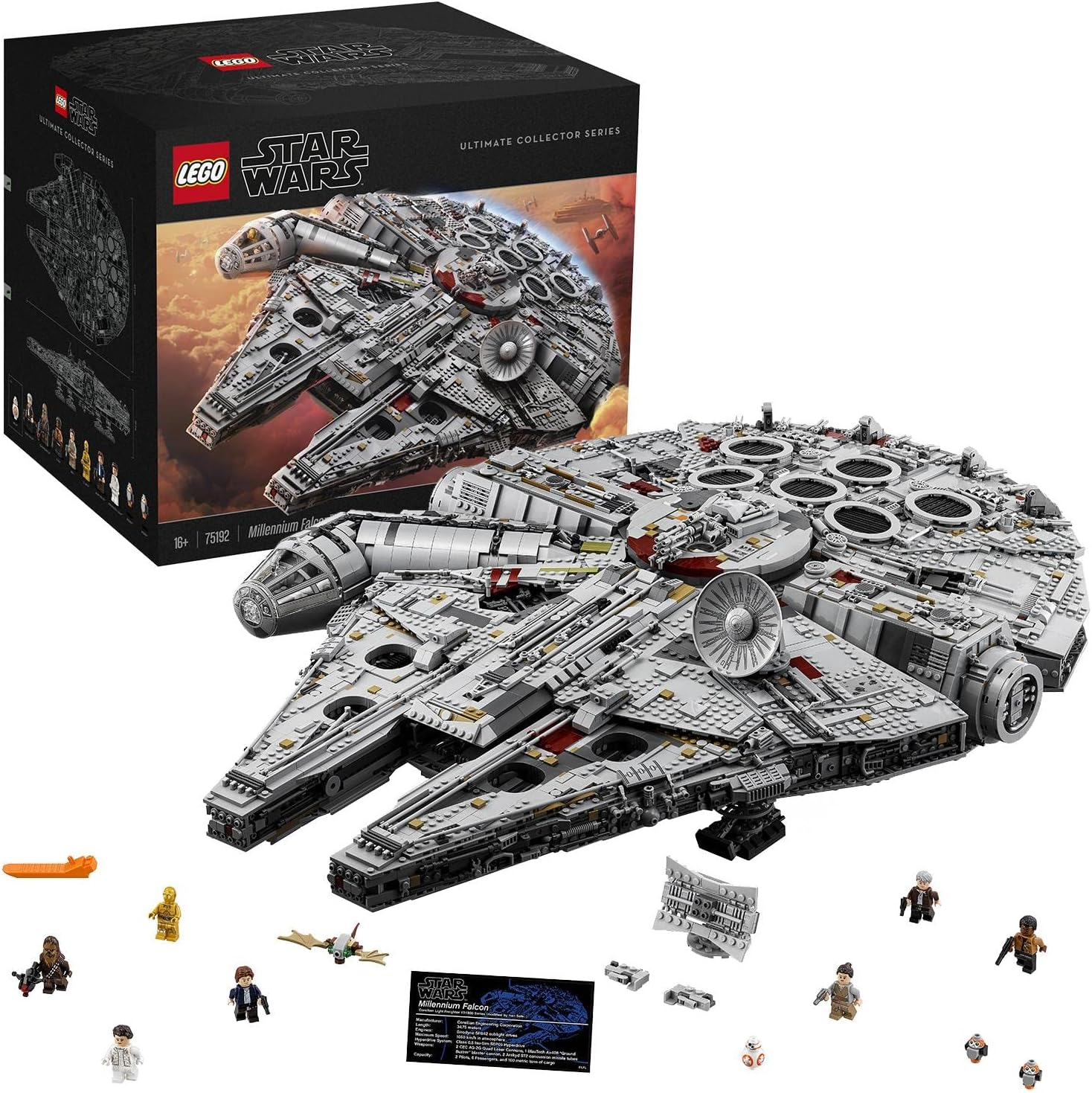 LEGO Star Wars Millennium Falcon, UCS Set for Adults