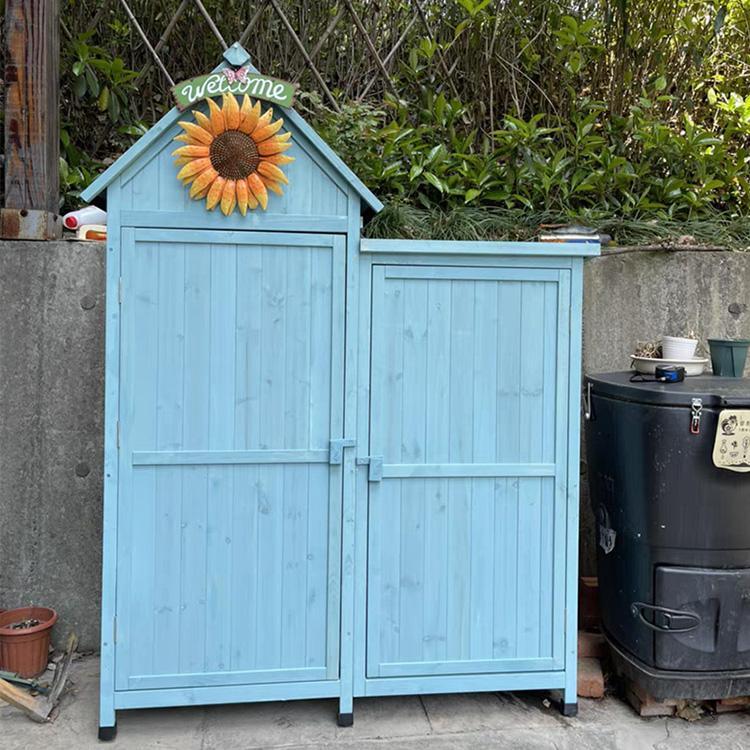 🏠Today's big sale🏠Outdoor Storage Shed Garden Wooden Tool Shed