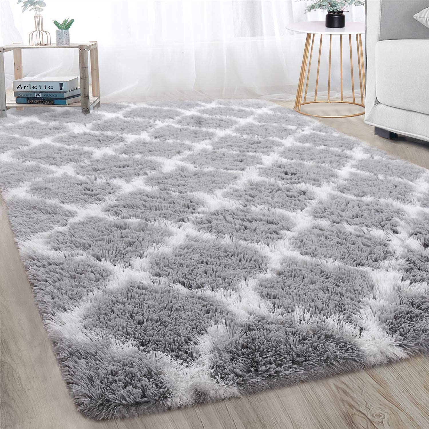 Modern indoor plush bedroom carpet