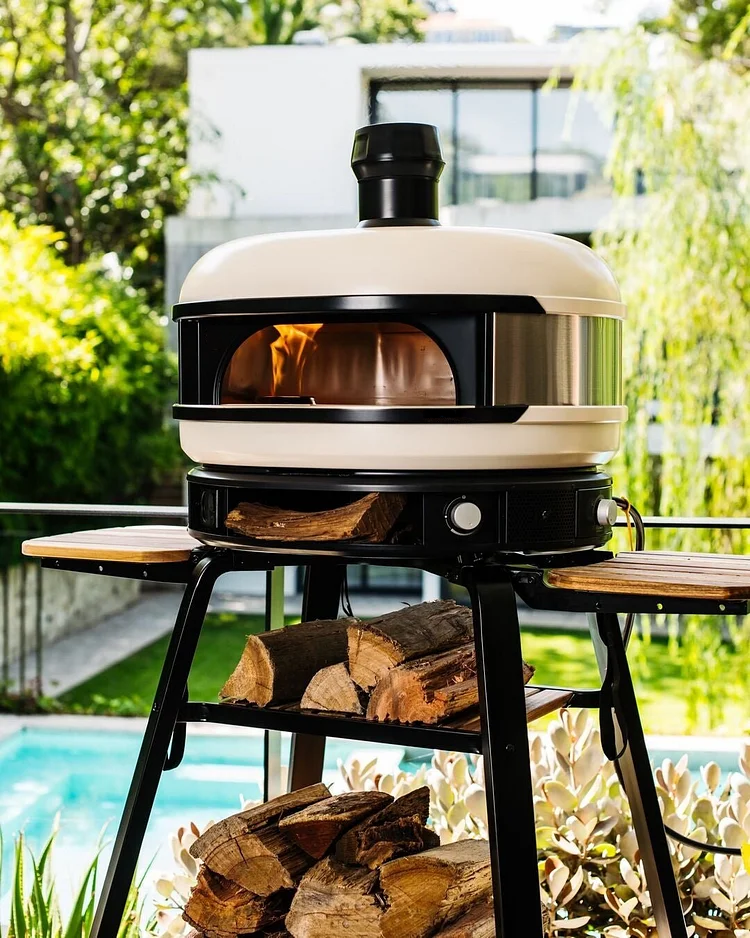 Outdoor Oven Propane Gas & Wood-Fired Dual Fuel