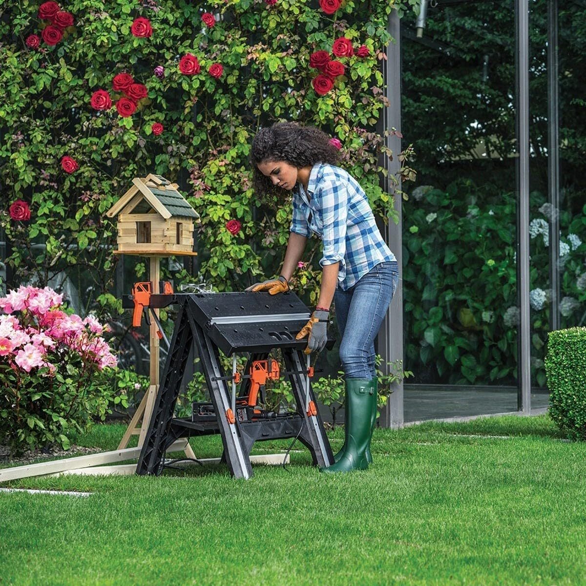 ✨Déstockage à bas prix💥Table de travail pliante
