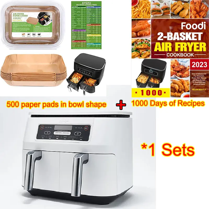 🔥Clearance Sale 🔥 XL 2-Basket Air Fryer with 6 Functions