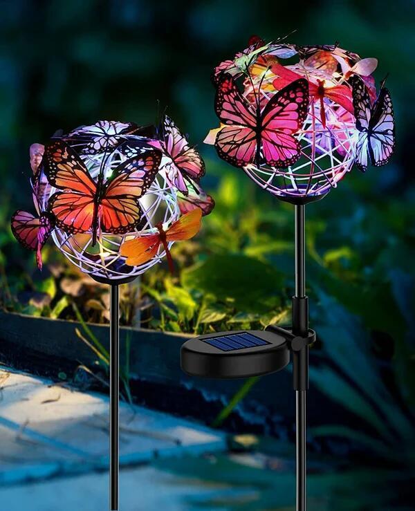 🦋BUY 1 GET 1 FREE - Solar Butterfly Stake Lights 🦋